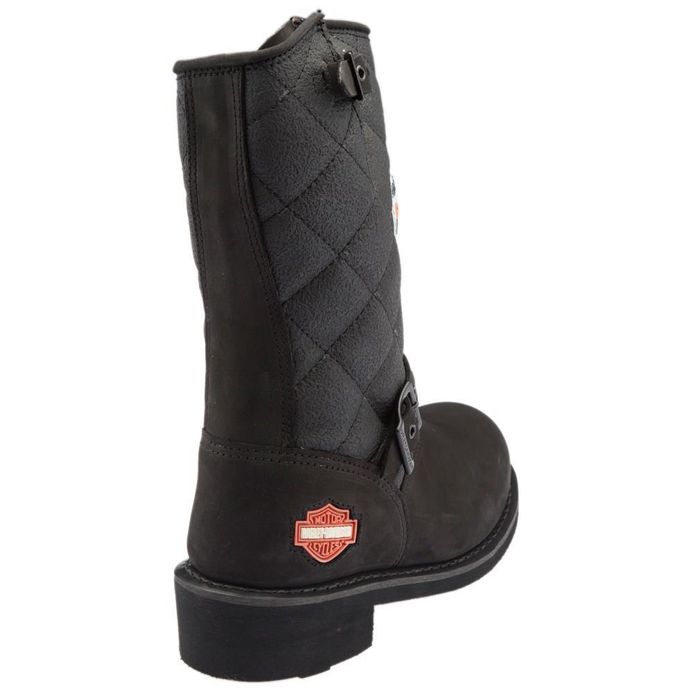 Harley Davidson Laconia 644 Black Nubuk Erkek Çizme