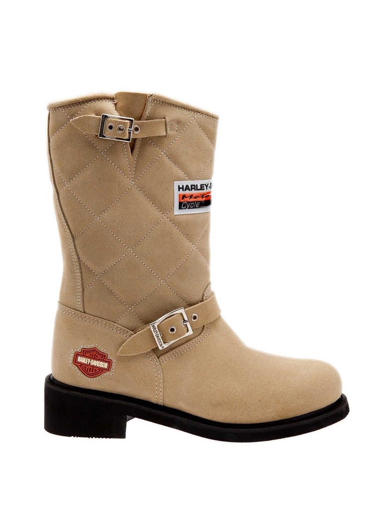 Harley Davidson Laconia 644 Crosta Süet Erkek Çizme