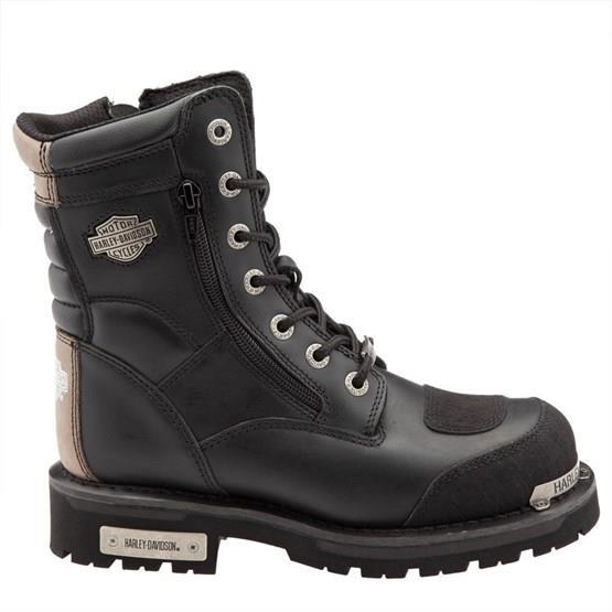 Harley Davidson Riddick Black Deri Kadın Bot