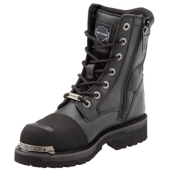 Harley Davidson Riddick Black Deri Kadın Bot