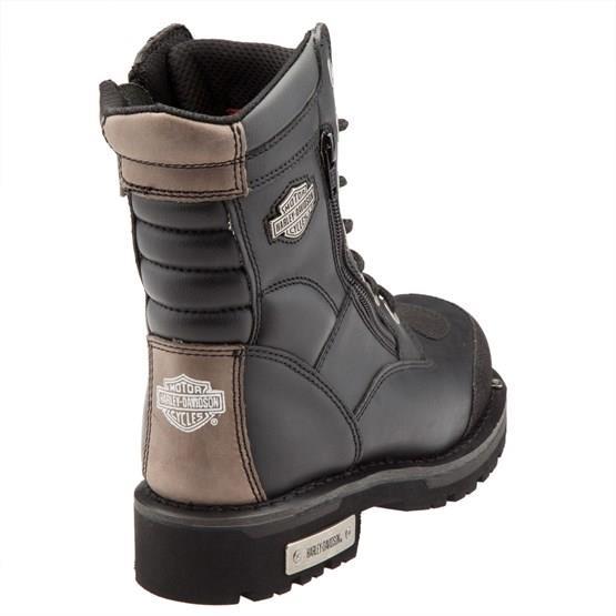 Harley Davidson Riddick Black Deri Kadın Bot