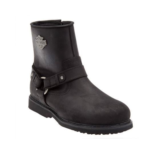 Harley Davidson Scout Black Nubuk Erkek Bot