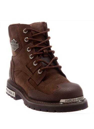 Harley Davidson  Zak Dark Brown Nubuk Erkek Bot
