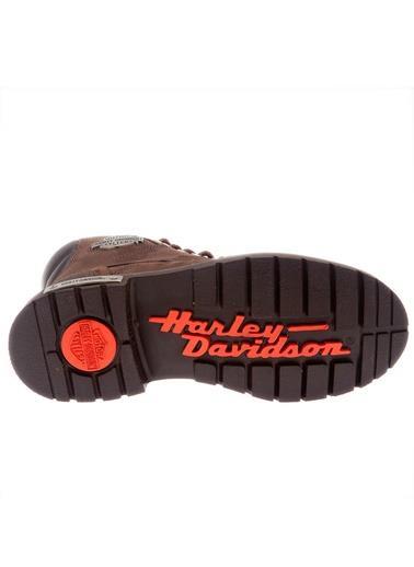 Harley Davidson  Zak Dark Brown Nubuk Erkek Bot