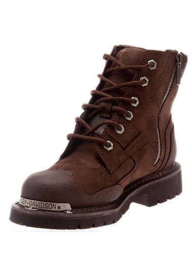 Harley Davidson  Zak Dark Brown Nubuk Erkek Bot