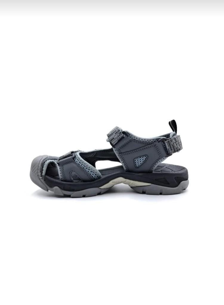 Humtto 740093B-2 Gri Kadın Sandalet