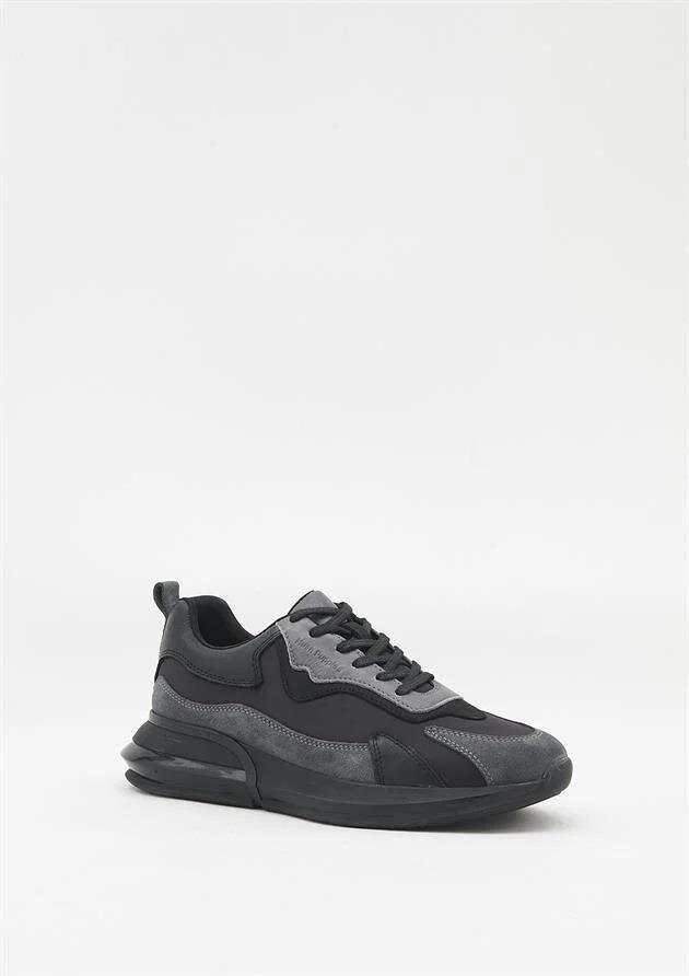 Hush Puppies 031M101806 Newell Siyah Erkek Sneaker