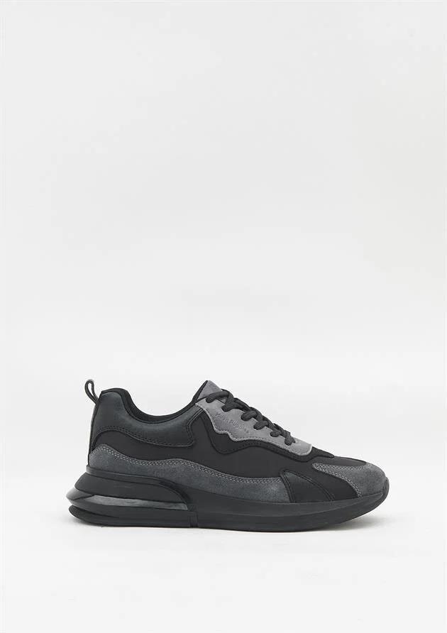Hush Puppies 031M101806 Newell Siyah Erkek Sneaker