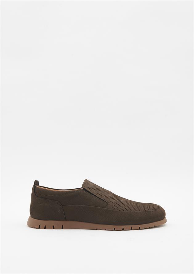Hush Puppies 031M101845 HP111 Kahve Nubuk Erkek Ayakkabı