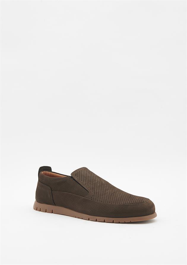 Hush Puppies 031M101845 HP111 Kahve Nubuk Erkek Ayakkabı