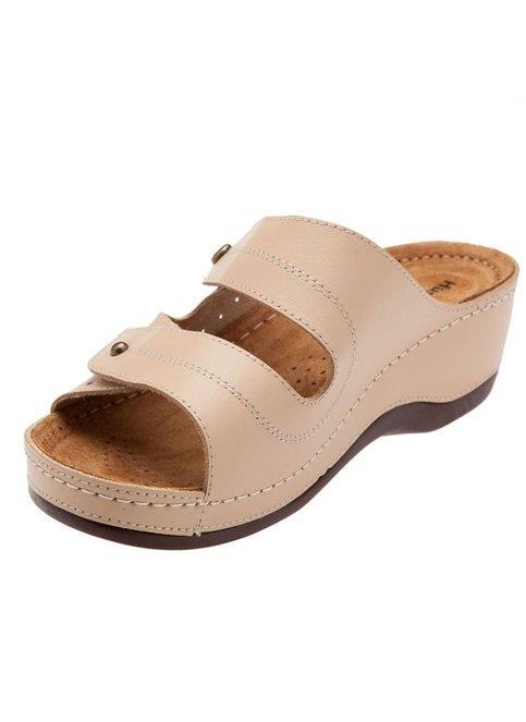 Hush Puppies 031Z1467 Barbados Beige Kadın Terlik