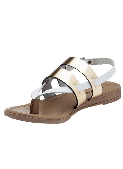 Hush Puppies 031Z1474 Venge Gold Deri Kadın Sandalet