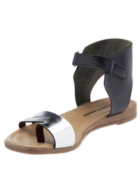 Hush Puppies 031Z1477 Soho Silver Deri Kadın Sandalet
