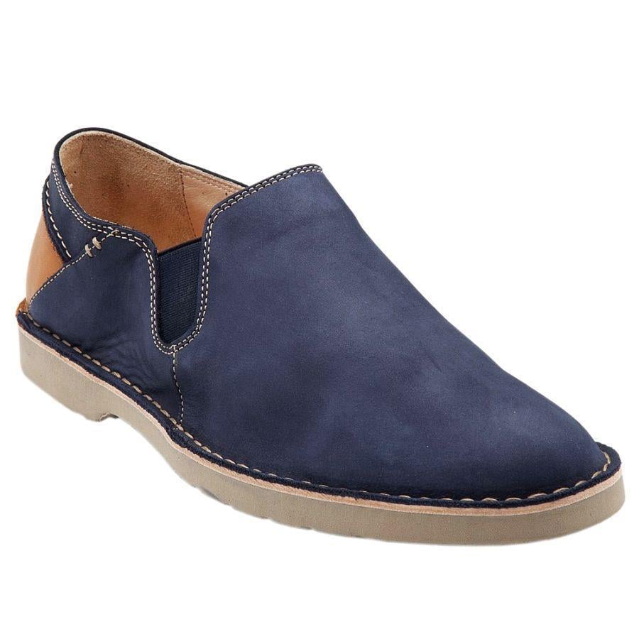 Hush Puppies 036M100047 Slip On Catel Navy Nubuk  Erkek Ayakkabı