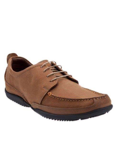 Hush Puppies Accel Oxford MT S Tan Nubuk Erkek Ayakkabı