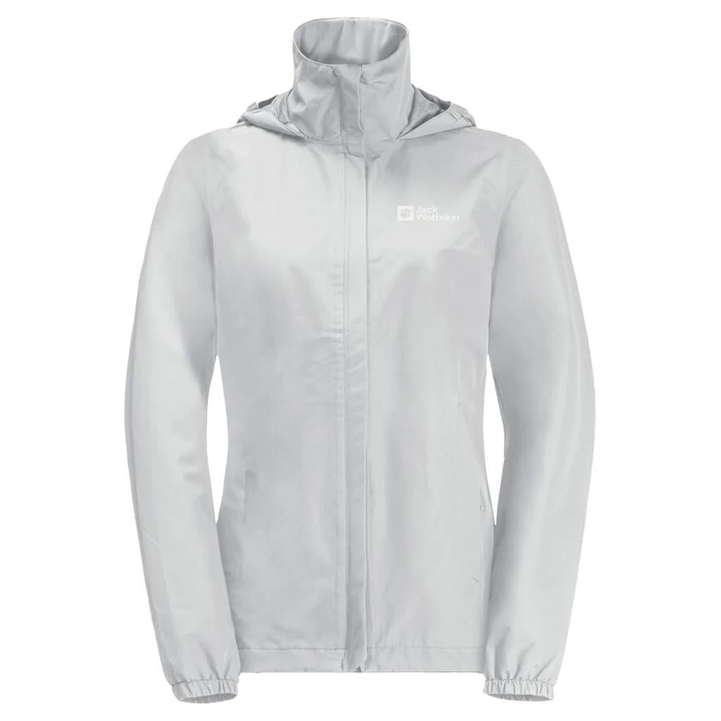 Jack Wolfskin 1111202_6709 Stormy Point 2L JKT W Cool Grey Kadın Outdoor Ceket