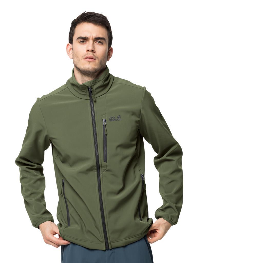 Jack Wolfskin 1305801_4129_006 Whirlwind Men Greenwood Erkek Outdoor Ceket