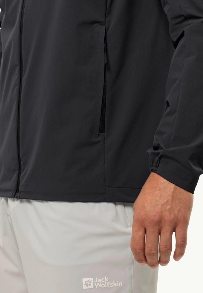 Jack Wolfskin 1307881_6000 Prelight JKT M Black Erkek Outdoor Ceket