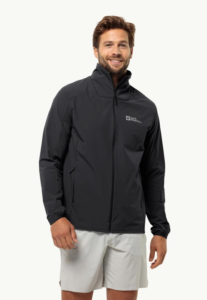 Jack Wolfskin 1307881_6000 Prelight JKT M Black Erkek Outdoor Ceket