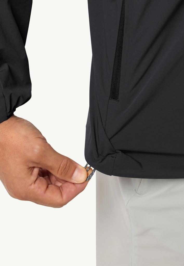 Jack Wolfskin 1307881_6000 Prelight JKT M Black Erkek Outdoor Ceket
