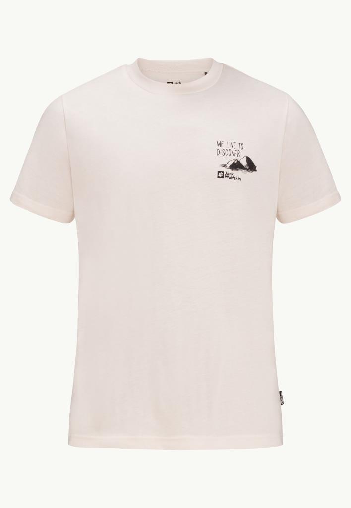 Jack Wolfskin 1809761TR Discover T M Seashell Erkek Tshirt