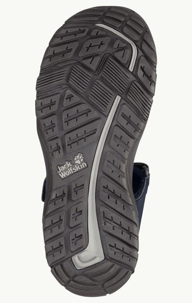 Jack Wolfskin 4019011 Lakewood Cruise Blue/Grey Erkek Sandalet