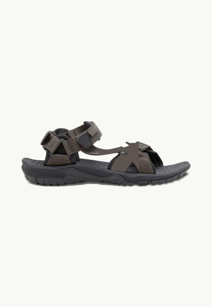 Jack Wolfskin 4019021_5719_F11 Lakewood Ride Sandal M Cold Coffee Erkek Sandalet