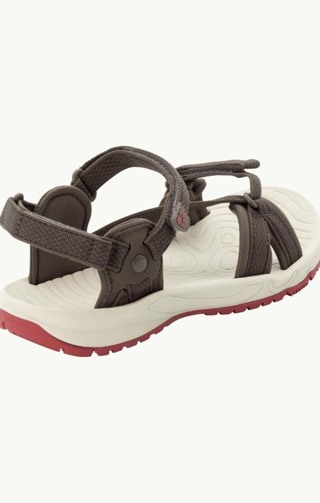 Jack Wolfskin 4019041 Lakewood Ride Coconut Brown/Auburn Kadın Sandalet