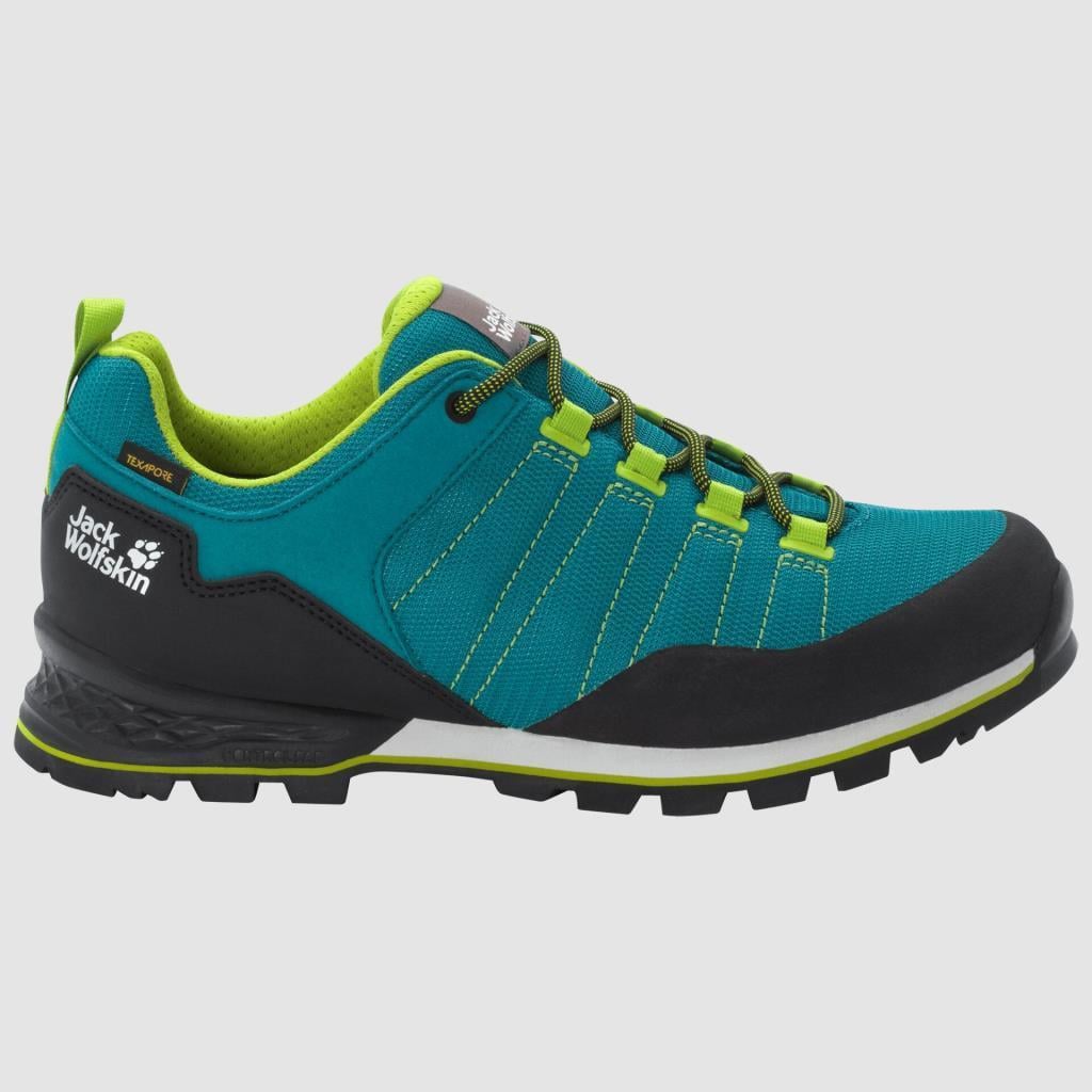 Jack Wolfskin 4035321 Scrambler Lite M Texapore Green/Lime Botte Erkek Outdoor Ayakkabı