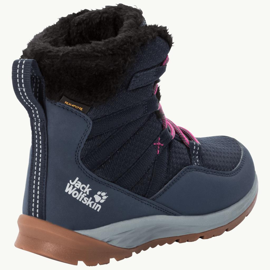 Jack Wolfskin 4036152 Polar Wolf Texapore High K Dark Blue/Grey Kadın Outdoor Bot