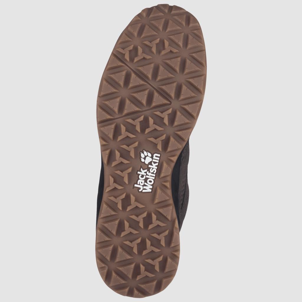 Jack Wolfskin 4039211 Woodland Texapore Low M Espresso/Dark Red Erkek Outdoor Ayakkabı