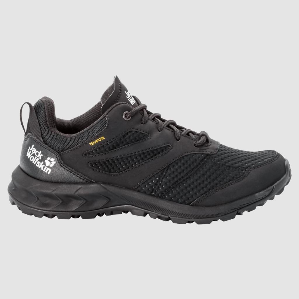 Jack Wolfskin 4039241 Woodland Texapore Low W Black Kadın Outdoor Ayakkabı