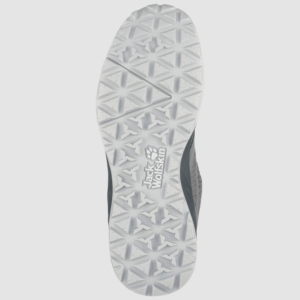 Jack Wolfskin 4039241 Woodland Texapore Low W Grey/Light Blue Kadın Outdoor Ayakkabı