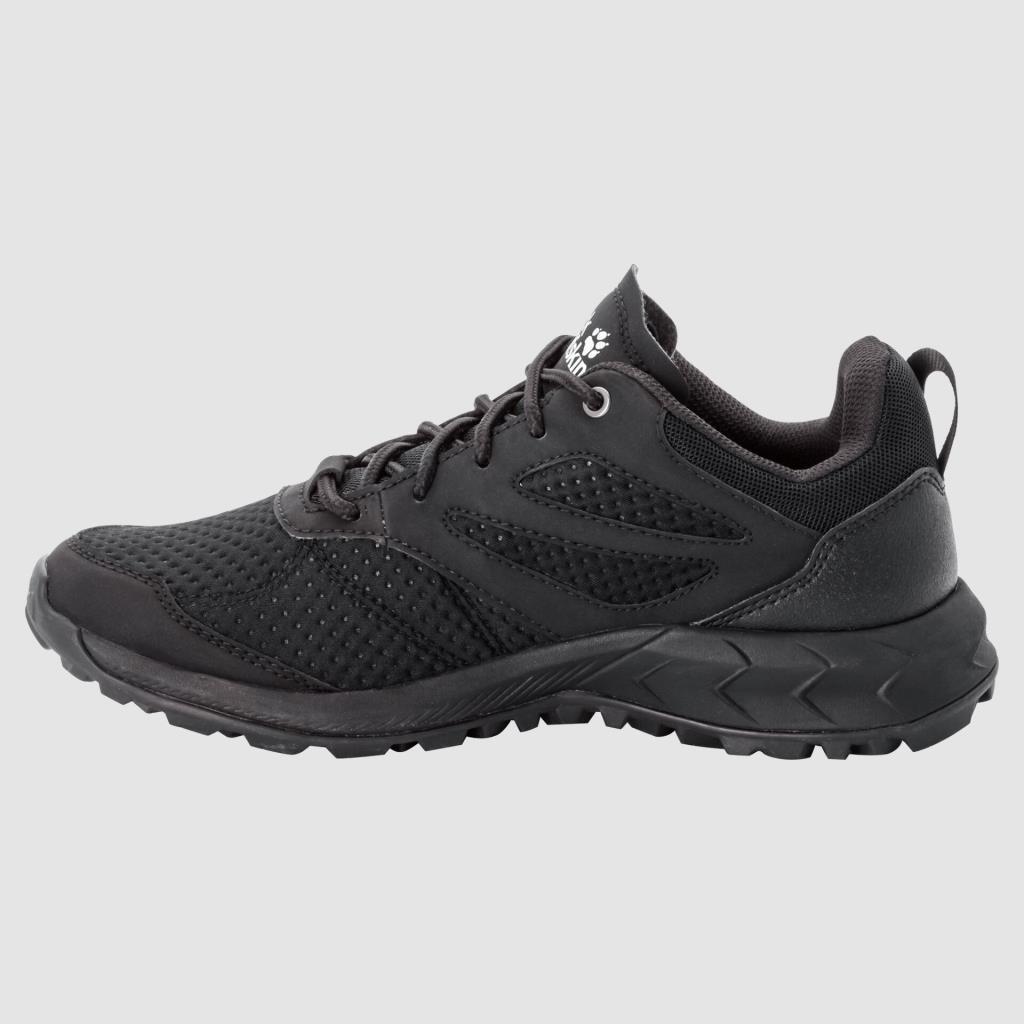 Jack Wolfskin 4039241 Woodland Texapore Low W Black Kadın Outdoor Ayakkabı