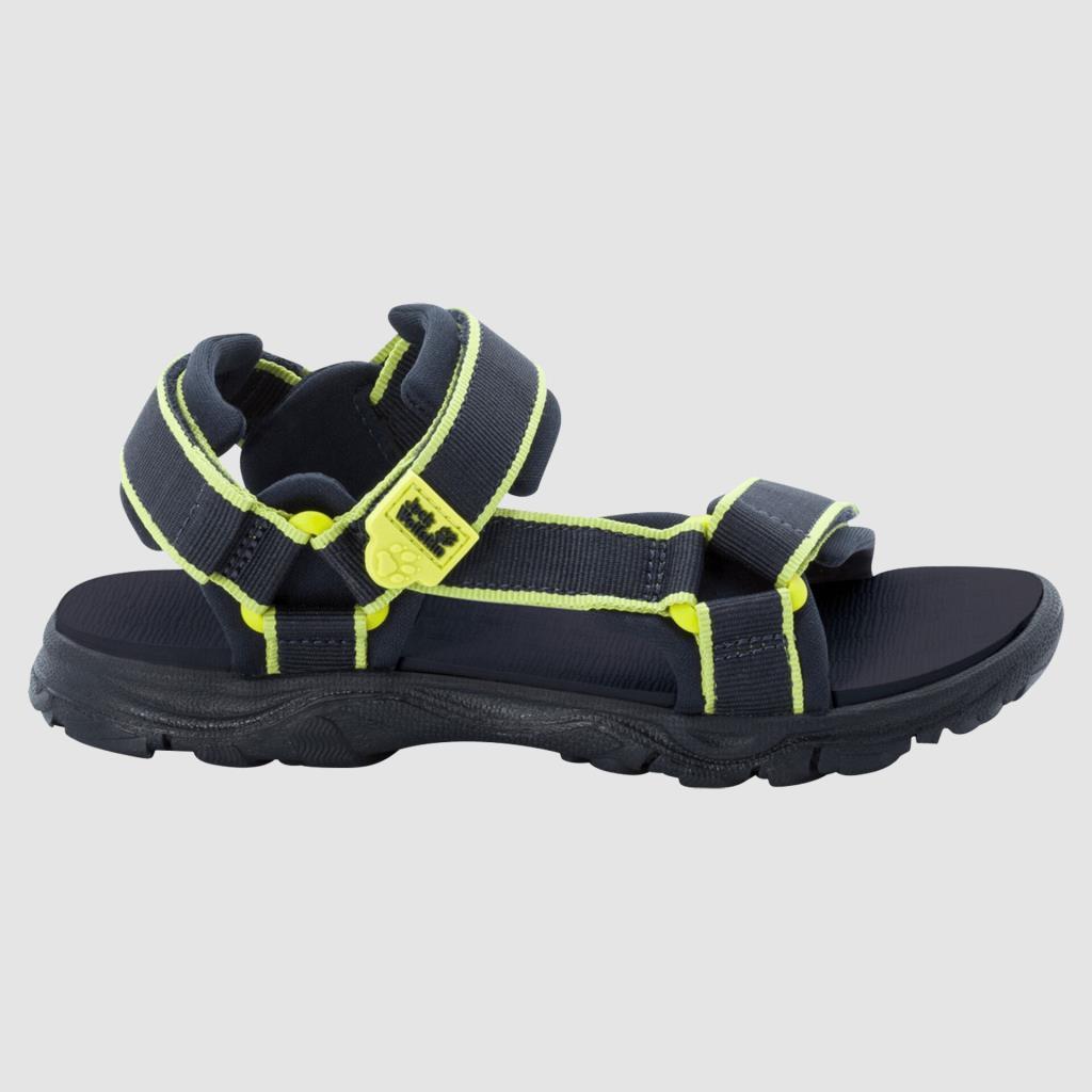 Jack Wolfskin 4040061 Seven Seas 3K Blue/Lime Kadın Sandalet