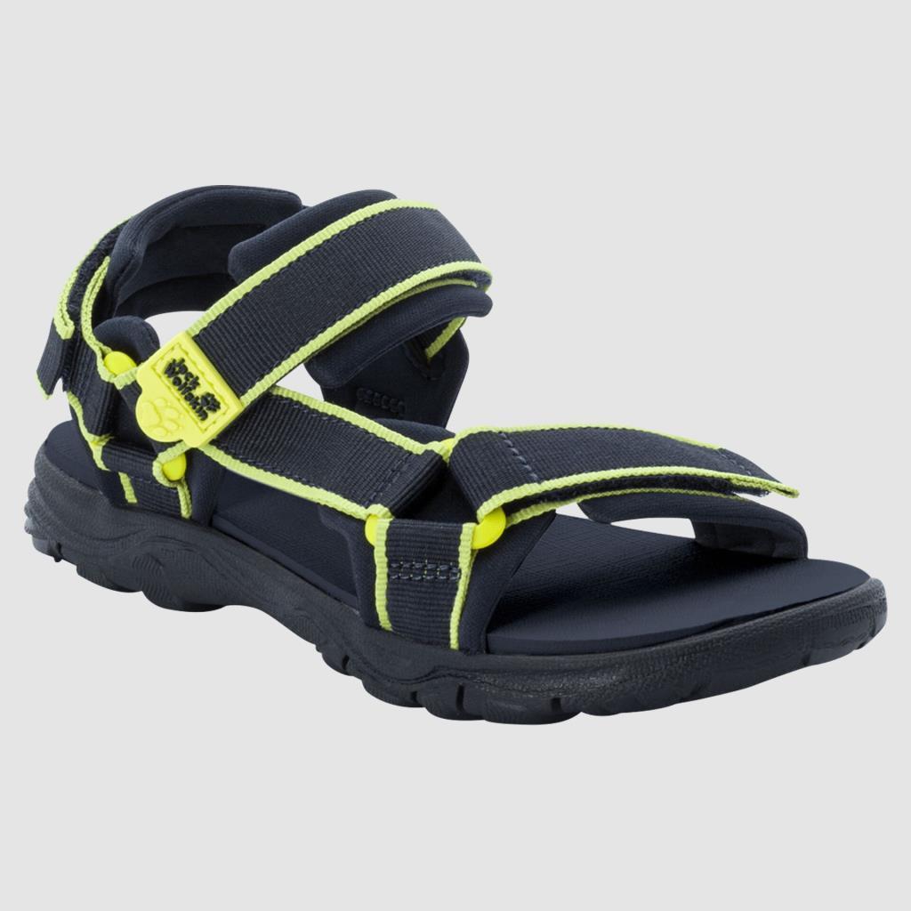 Jack Wolfskin 4040061 Seven Seas 3K Blue/Lime Kadın Sandalet