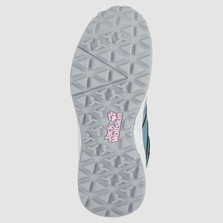 Jack Wolfskin 4042151 Woodland Texapore Mid Grey/Pink Kadın Outdoor Bot