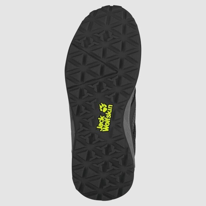 Jack Wolfskin 4042171 Woodland Low Black/Lime Kadın Outdoor Ayakkabı