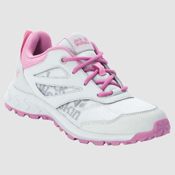 Jack Wolfskin 4042171 Woodland Low Grey/Pink Kadın Outdoor Ayakkabı