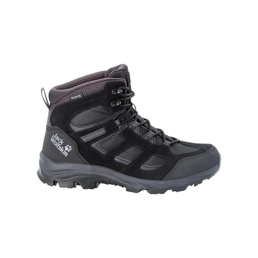 Jack Wolfskin 4042461 Vojo 3 Texapore Mid M Black Erkek Outdoor Bot
