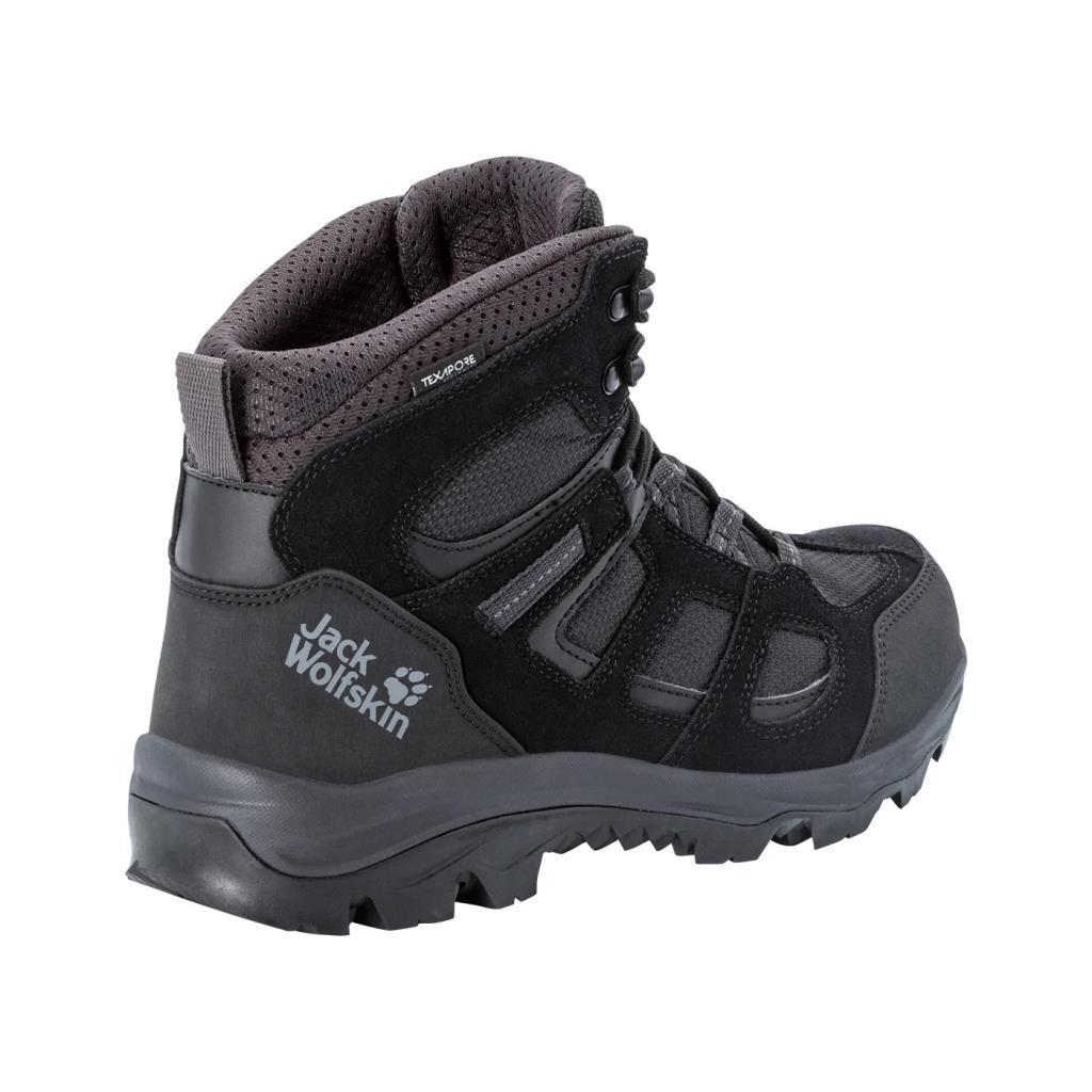 Jack Wolfskin 4042461 Vojo 3 Texapore Mid M Black Erkek Outdoor Bot