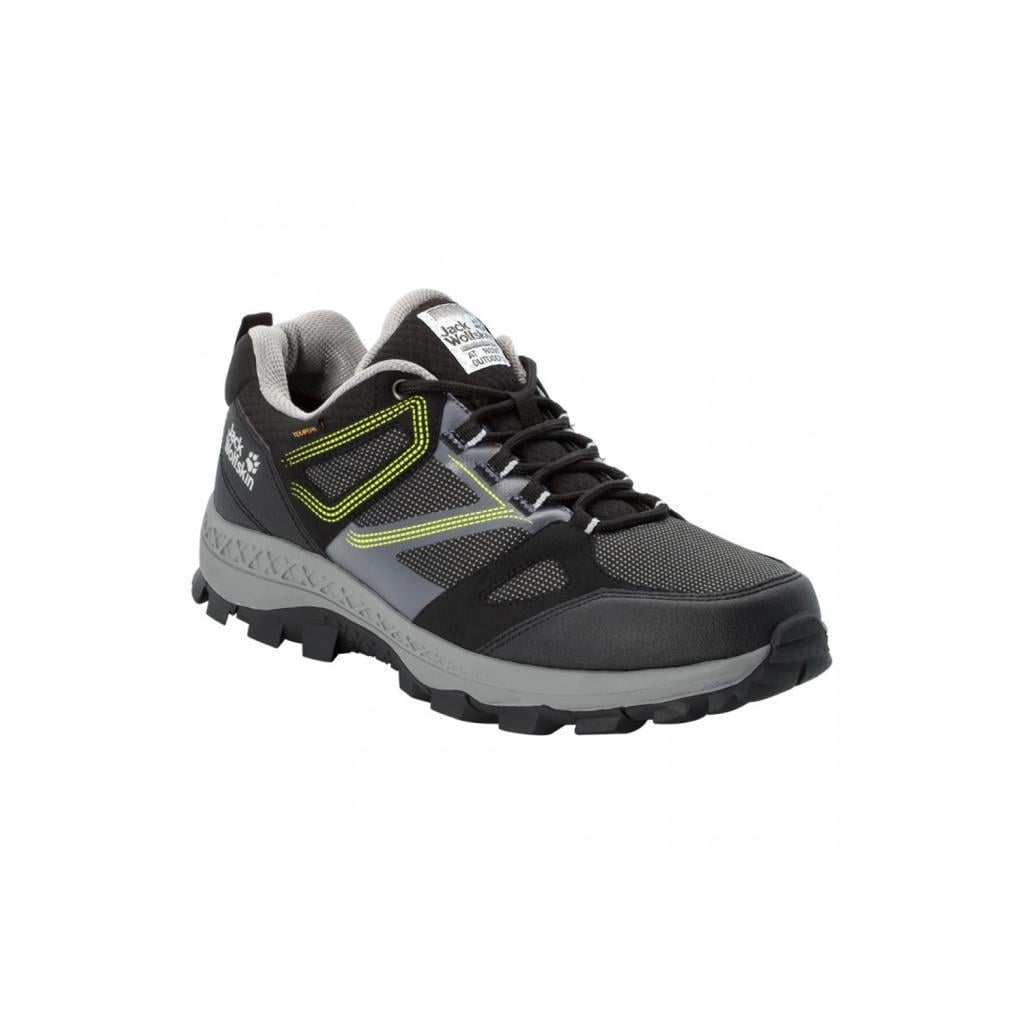 Jack Wolfskin 4043851 Downhill Texapore Low M Black/Grey Erkek Outdoor Ayakkabı