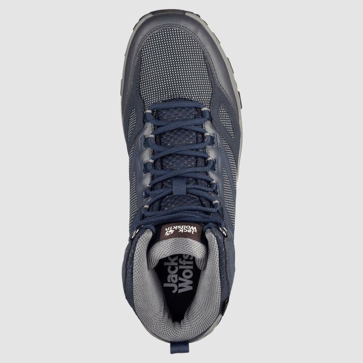 Jack Wolfskin 4043871 Downhill Texapore Mid M Dark Blue/Blue Erkek Outdoor Bot