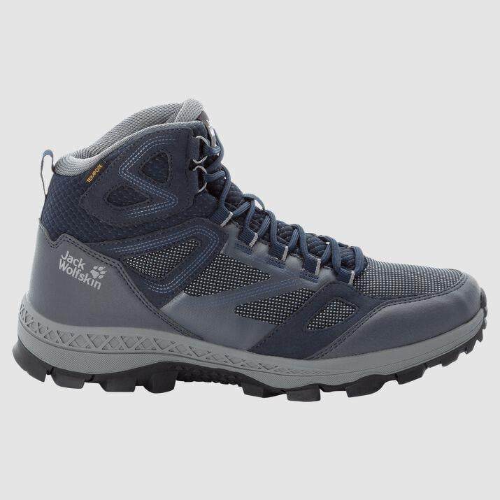Jack Wolfskin 4043871 Downhill Texapore Mid M Dark Blue/Blue Erkek Outdoor Bot