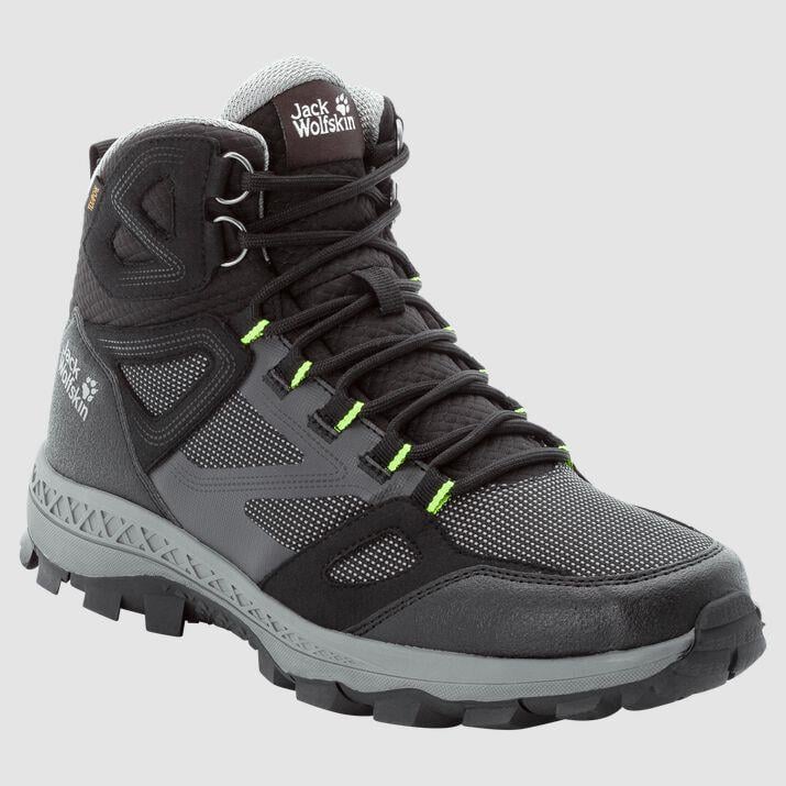 Jack Wolfskin 4043871 Downhill Texapore Mid M Black/Grey Erkek Outdoor Bot