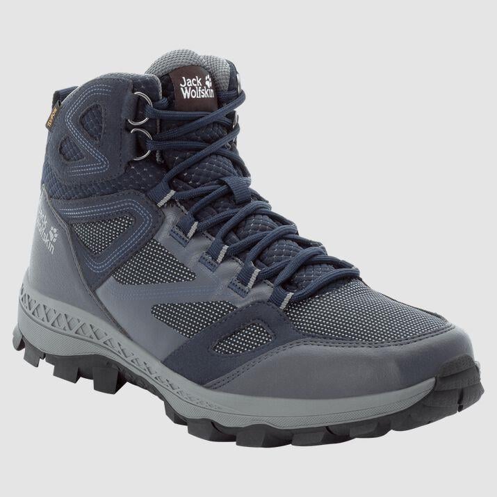 Jack Wolfskin 4043871 Downhill Texapore Mid M Dark Blue/Blue Erkek Outdoor Bot