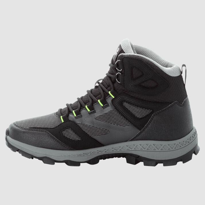 Jack Wolfskin 4043871 Downhill Texapore Mid M Black/Grey Erkek Outdoor Bot