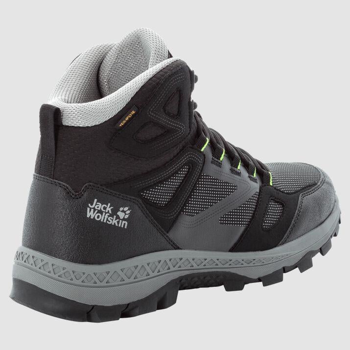 Jack Wolfskin 4043871 Downhill Texapore Mid M Black/Grey Erkek Outdoor Bot