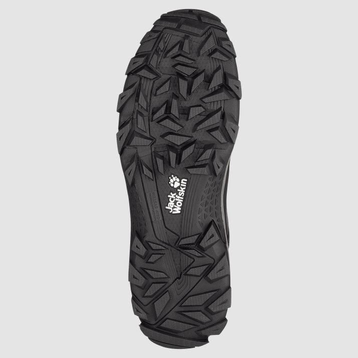 Jack Wolfskin 4043871 Downhill Texapore Mid M Black/Grey Erkek Outdoor Bot