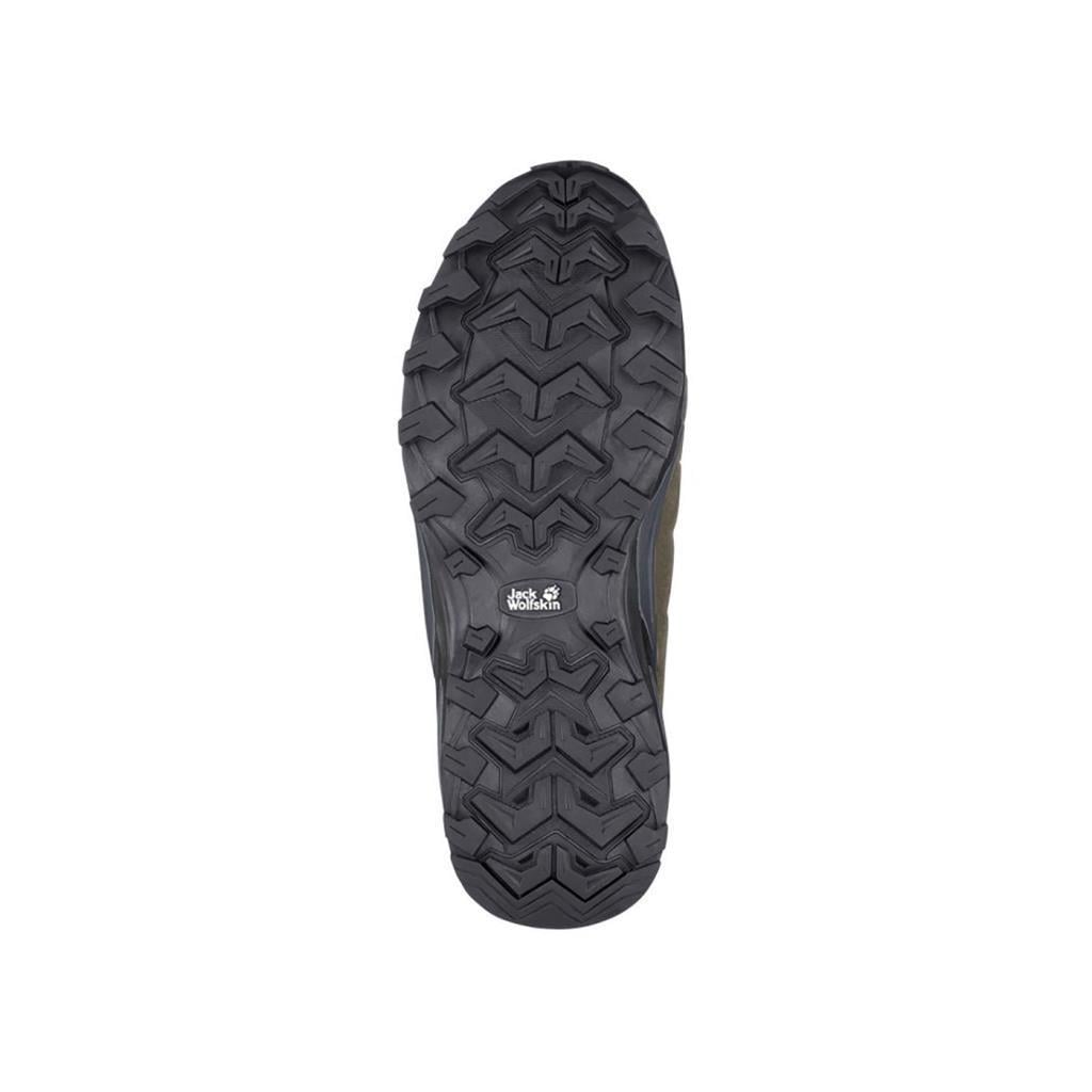 Jack Wolfskin 4049851 Refugio Texapore Low M Khaki/Phantom Erkek Outdoor Ayakkabı